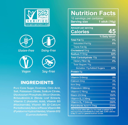 X1 STICK - HYDRATION MULTIPLIER NON-ALCOHOLIC ELECTROLYTE DRINK MIX - PIÑA COLADA