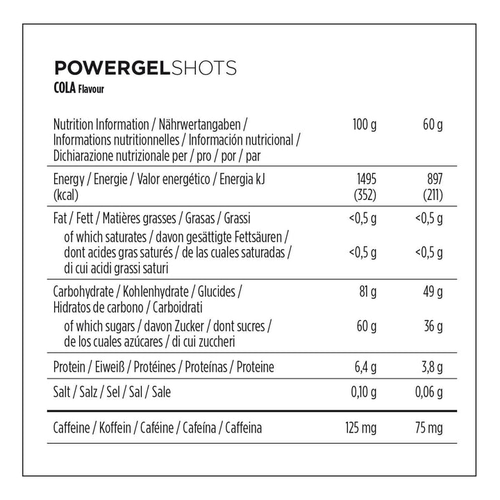 POWER GEL SHOTS/GUMMIES COLA