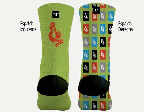 SOCKS DIEGO RUN GREEN